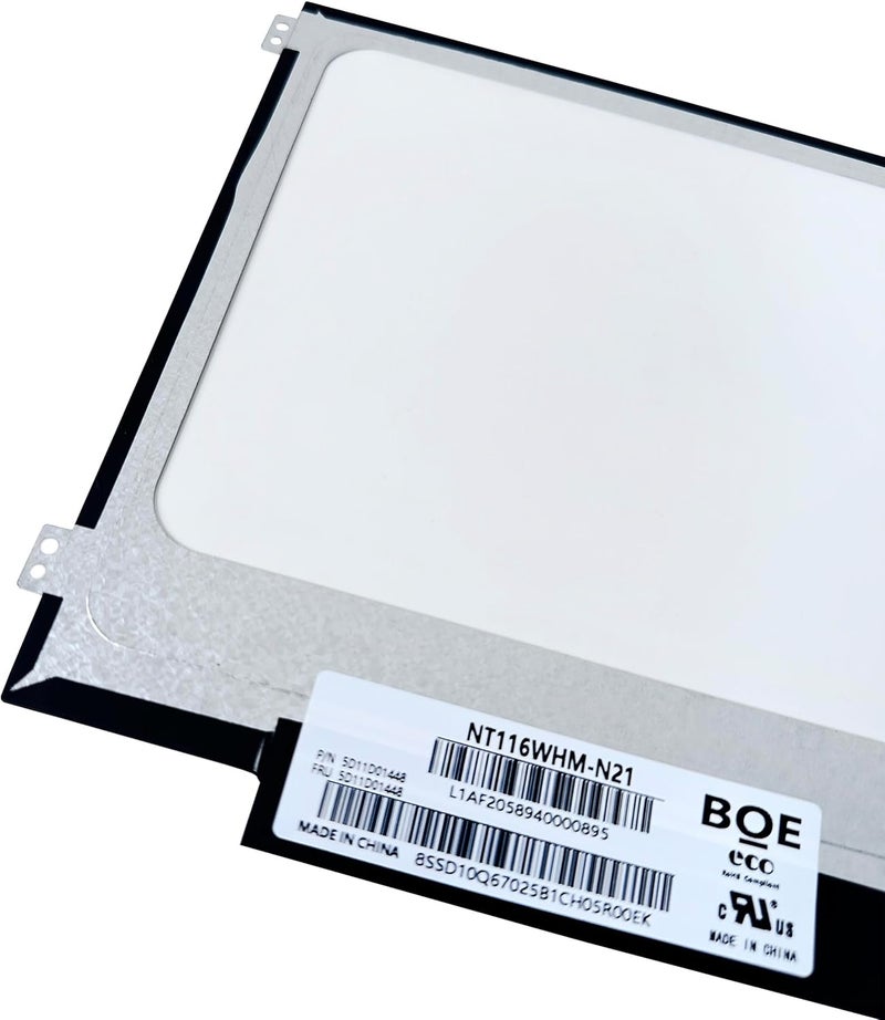 Rinbers 11.6" Laptop LCD LED Screen Display WXGA HD 30 Pin EDP Side Brackets Replacement for HP Chromebook 11 G3 G4 G4 EE G5 G6 G7 G9 EE 11A G8 EE Non Touch, ProBook 11 G2, Stream 11 Pro G3 Series - Image 5
